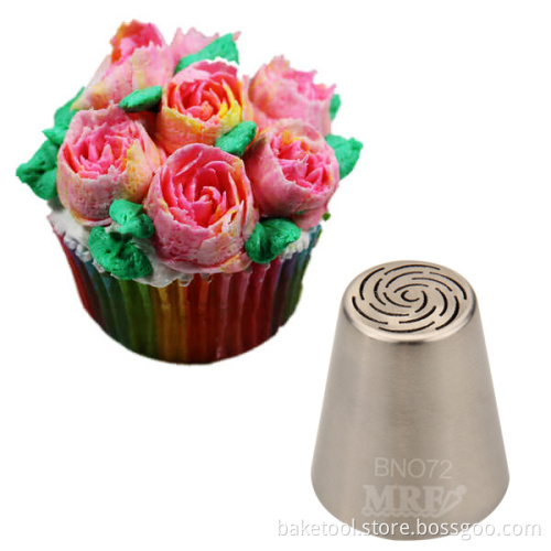 New High Quality Stainless steel cake decorating Xlarge Russian tulip pastry tips#BNO72